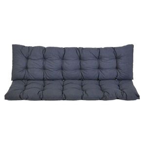 Vankúš na lavicu PREMIUM 160 x 45 cm, tmavosivý vyobraziť