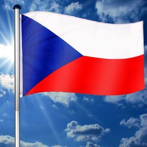 Vlajkový stožiar vrátane vlajky Česká republika - 650 cm vyobraziť