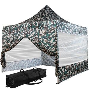 INSTENT PRO Záhradný stan 3 x 3 m, woodland, 4 ks bočnice vyobraziť