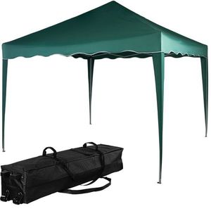 Záhradný párty stan - zelený 3 x 3 m vyobraziť