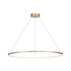 LED Luster na lanku SATURNO LED/65W/230V pr. 120 cm IP44 zlatá vyobraziť
