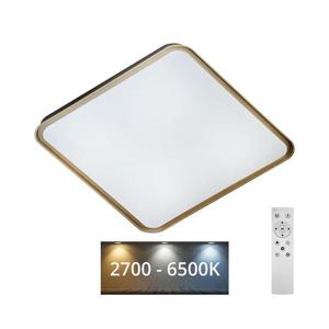 LED Stmievateľné stropné svietidlo UNA LED/60W/230V 2700-6500K + diaľkové ovládanie vyobraziť