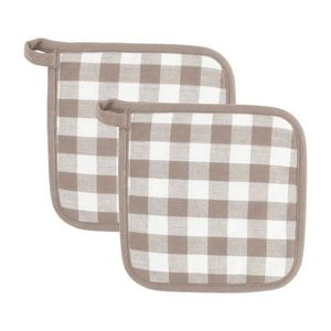 Bavlnené chňapky v súprave 2 ks Gingham – Tiseco Home Studio vyobraziť