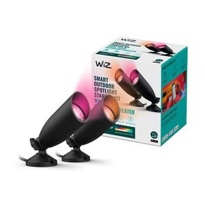 LED smart vonkajšie svietidlo 5 W Ground Spot Starter Kit – WiZ vyobraziť