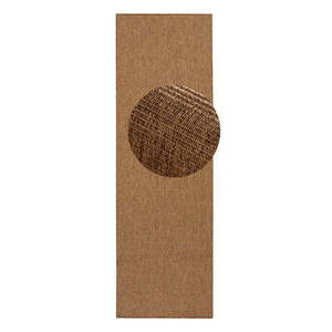 Hnedý vnútorný a vonkajší behúň 80x250 cm Nature – Hanse Home vyobraziť