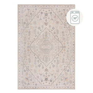 Krémový prateľný koberec 115x170 cm Teo Traditional – Flair Rugs vyobraziť