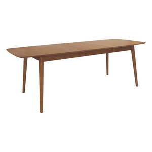 Rozkladací jedálenský stôl s prídavnou doskou v dekore orecha 90x180 cm Montreux – Actona vyobraziť