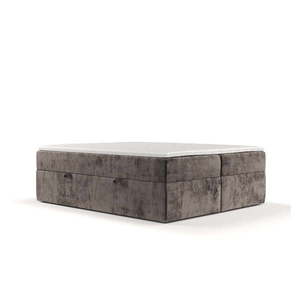 Hnedá boxspring posteľ s úložným priestorom 180x200 cm Yoko – Maison de Rêve vyobraziť