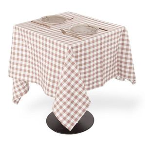 Bavlnený obrus 150x150 cm Gingham – Tiseco Home Studio vyobraziť