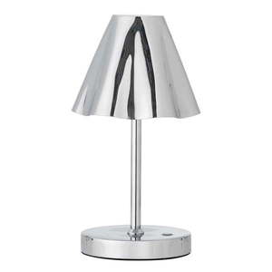 LED stolová lampa v striebornej farbe s kovovým tienidlom (výška 28 cm) Lianna – Bloomingville vyobraziť