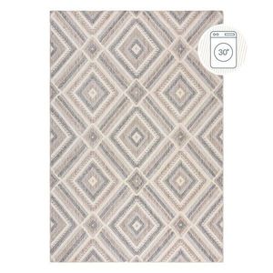 Sivobéžový prateľný koberec 194x290 cm Beckett – Flair Rugs vyobraziť