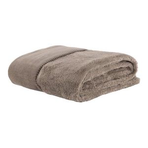 Taupe mikroplyšová deka 150x200 cm Tomo – Tiseco Home Studio vyobraziť