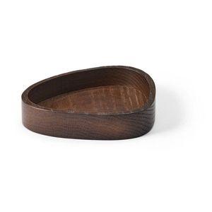 Hnedý dekoratívny drevený úložný box 14x12, 5x3 cm Curve S – LIND DNA vyobraziť