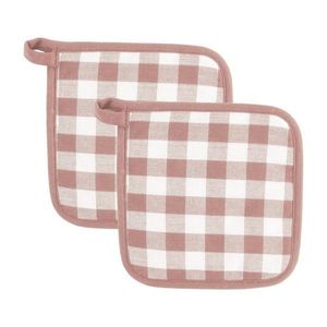 Bavlnené chňapky v súprave 2 ks Gingham – Tiseco Home Studio vyobraziť