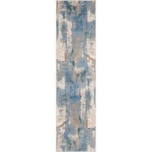 Svetlomodrý behúň 80x300 cm Sensi Zashi – FD vyobraziť