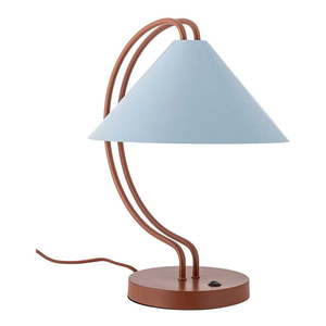 Modrá/v terakotovej farbe stolová lampa s kovovým tienidlom (výška 35 cm) Janya – Bloomingville vyobraziť