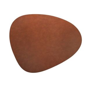 Koňakovohnedá koža 115x135 cm Curve XXXL Bull – LIND DNA vyobraziť