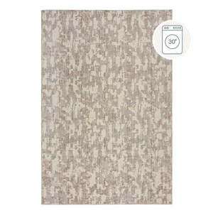 Sivobéžový prateľný koberec 155x230 cm Connely – Flair Rugs vyobraziť