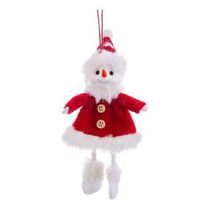 Textilná vianočná ozdoba 17 cm Snowman – Casa Selección vyobraziť