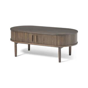 Konferenčný stolík v dekore duba v tmavoprírodnej farbe 60x120 cm Meta – Unique Furniture vyobraziť