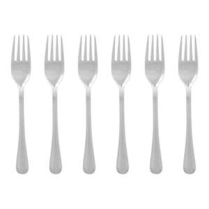 Antikoro dezertné vidličky v súprave 6 ks v striebornej farbe Classic – Premier Housewares vyobraziť