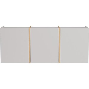 Krémovobiela predsieňová skrinka 138x55x29 cm Libbiano – Germania vyobraziť