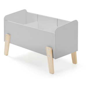 Sivý detský úložný box 80x39x48 cm Kiddy – Vipack vyobraziť