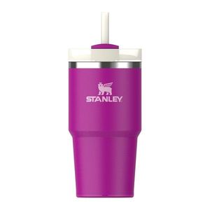 Ružová termoska so slamkou 600 ml Quencher H2.O FlowState – Stanley vyobraziť