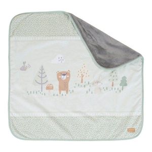 Svetlozelená mikroplyšová detská deka 80x80 cm Woodland Buddies – Roba vyobraziť