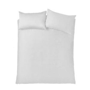 Biele obliečky na dvojlôžko/predĺžené z bavlneného saténu 230x220 cm Cotton Sateen – Bianca vyobraziť