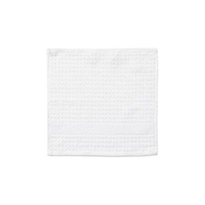 Biely froté uterák z Bio bavlny 30x30 cm Check – JUNA vyobraziť