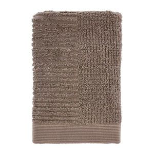 Taupe froté bavlnený uterák 50x70 cm Classic – Zone vyobraziť