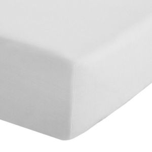 Biela napínacia perkálová plachta 150x200 cm Easy Iron Percale – Catherine Lansfield vyobraziť