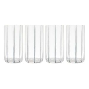 Poháre v súprave 4 ks 450 ml Stripe – Ladelle vyobraziť