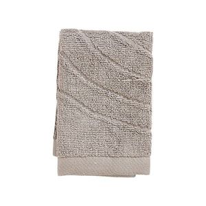 Sivobéžový froté bavlnený uterák 30x30 cm Time – Zone vyobraziť