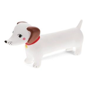 Biele detské nočné svietidlo Sausage Dog – Rex London vyobraziť