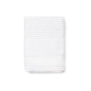 Biely froté uterák z Bio bavlny 50x100 cm Check – JUNA vyobraziť