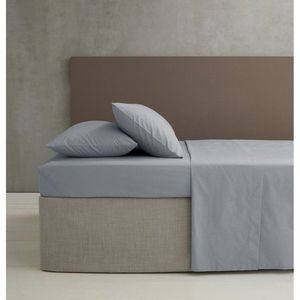 Sivá napínacia perkálová plachta 150x200 cm Easy Iron Percale – Catherine Lansfield vyobraziť