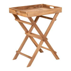Záhradný servírovací stolík z teakového dreva 29x39 cm Ronda – House Nordic vyobraziť