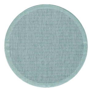 Modrý okrúhly vnútorný a vonkajší koberec ø 120 cm Giza 1410 – Ayyildiz Carpets vyobraziť