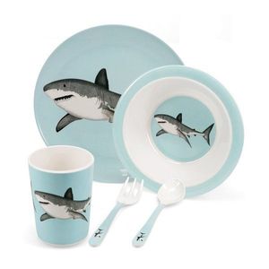 Detská jedálenská súprava 5 ks Sharks – Rex London vyobraziť