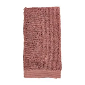 Červený froté bavlnený uterák 50x100 cm Classic – Zone vyobraziť