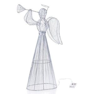 Biela svetelná dekorácia na baterky Angel – Dakls vyobraziť