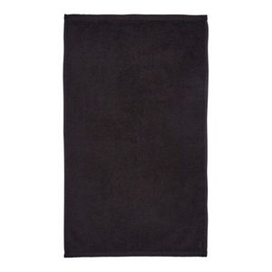 Čierna rýchloschnúca/froté bavlnená osuška 90x140 cm Quick Dry – Catherine Lansfield vyobraziť