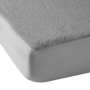 Sivá napínacia mikroplyšová plachta 90x190 cm Thermal Sherpa – Catherine Lansfield vyobraziť