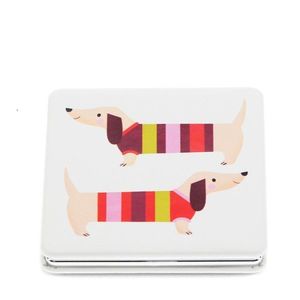 Kozmetické zväčšovacie zrkadlo 7x7 cm Sausage Dog – Rex London vyobraziť