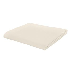 Krémovobiela perkálová plachta 275x275 cm Easy Iron Percale – Catherine Lansfield vyobraziť