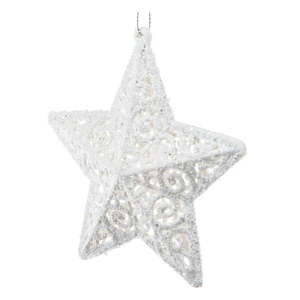 Plastová vianočná ozdoba 11, 5 cm Star – Dakls vyobraziť