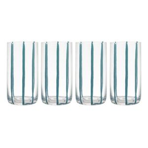 Poháre v súprave 4 ks 450 ml Stripe – Ladelle vyobraziť