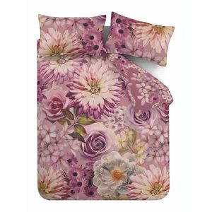Ružové obliečky na dvojlôžko/predĺžené 230x220 cm Rosemoor Floral – RHS vyobraziť